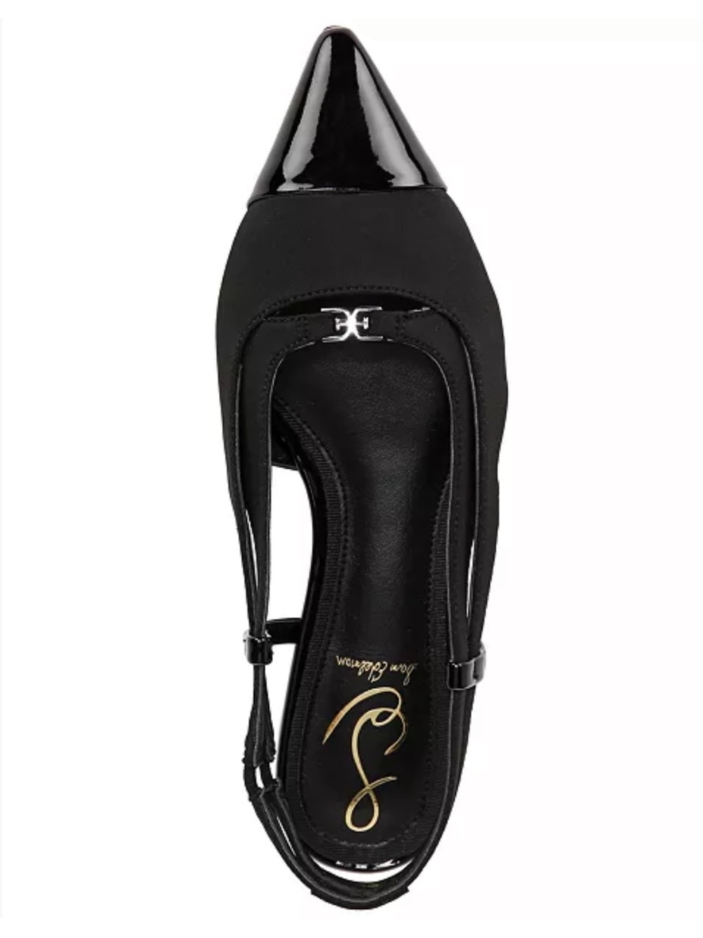 Sam Edelman Cecilia Slingback Cap Toe Leather Flats  7 NIB